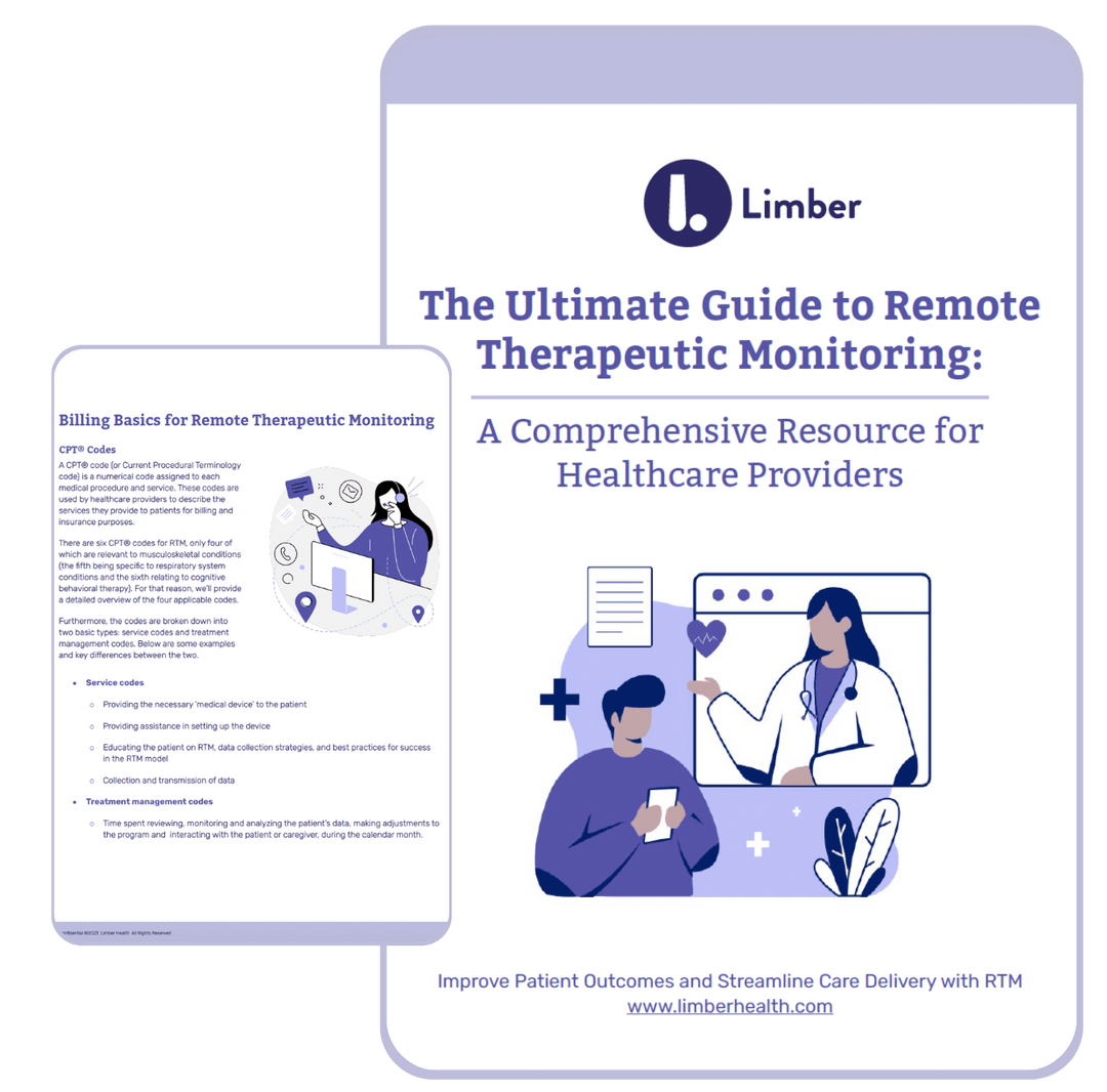 Remote Therapeutic Monitoring Guide Limber Health